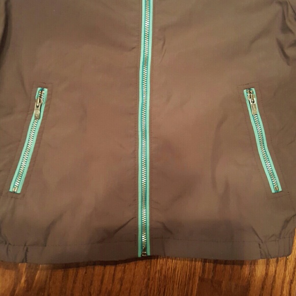 Original Penguin Boys Spring Jacket. Grey and Turquoise. Size 5/6 - Picture 5 of 8